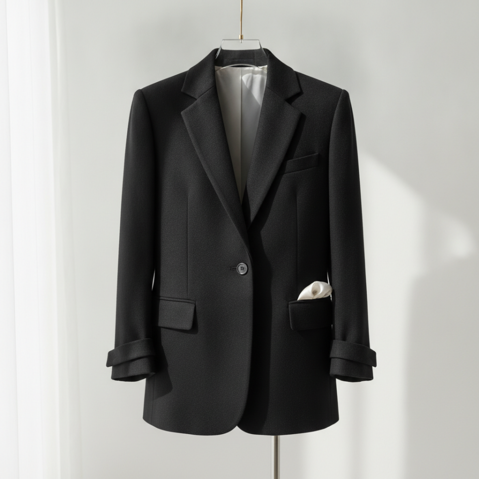 Klasik Siyah Blazer Ceket